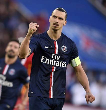 10 - PSG - Ibrahimovic