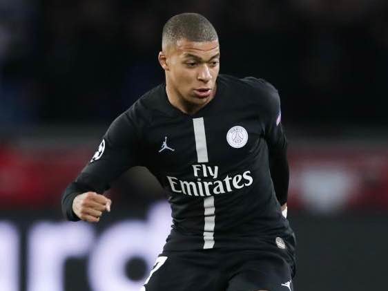7 - PSG - Mbappé
