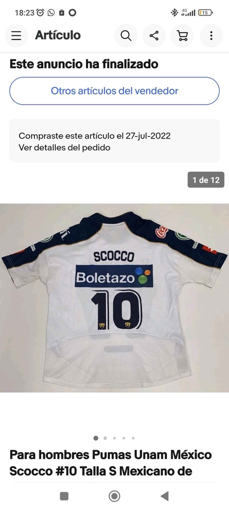 10 - Club Universidad Nacional A.C. (Pumas de la UNAM) - Scocco