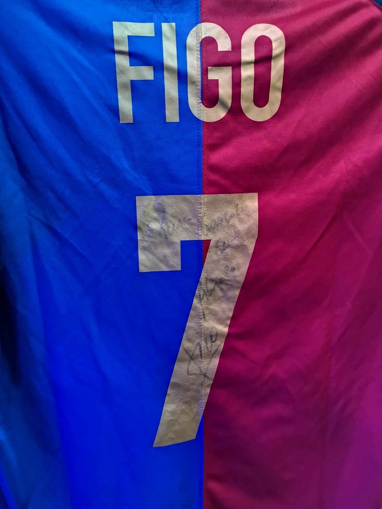 7 - Fc Barcelona - Camiseta Match worn Centenario FCB