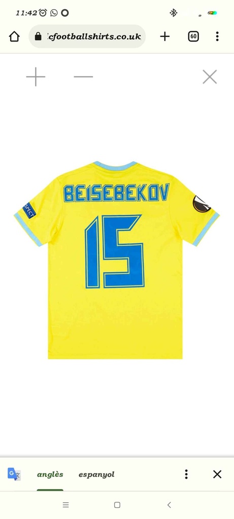 15 - Astana Futbol Kluby (Астана футбол клубы) - Beisebekov - ID18723 - img2