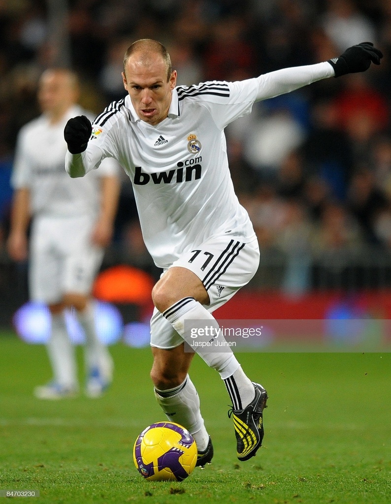 11 - Real Madrid - Robben