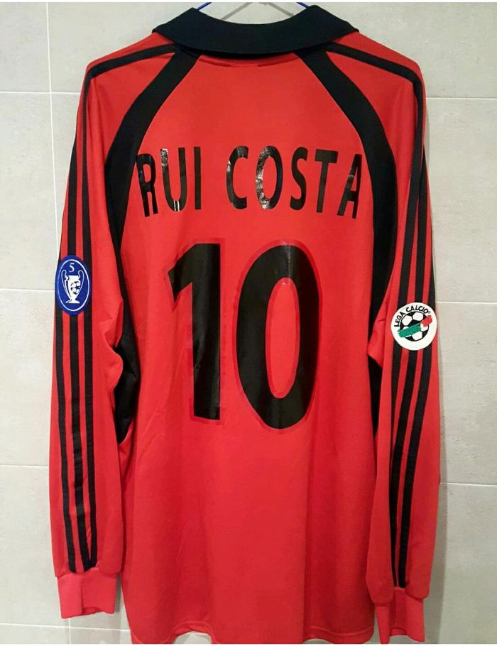 10 - AC Milan - Rui Costa