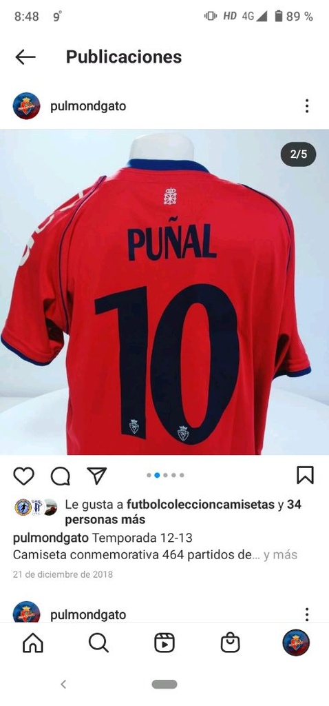 10 - Osasuna - Puñal