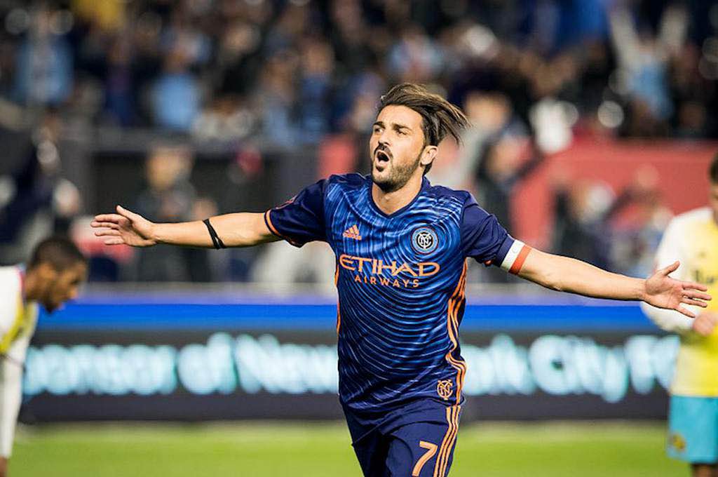 7 - New York City Football Club - DAVID VILLA