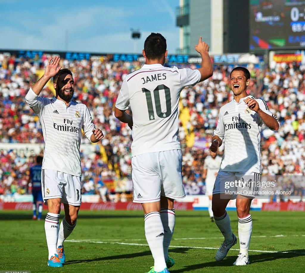 10 - Real Madrid - James