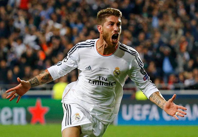 4 - Real Madrid - Sergio Ramos
