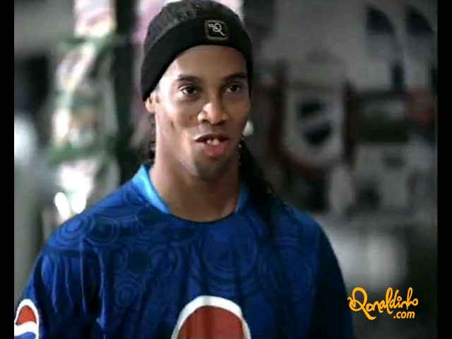 10 - Pepsi - Ronaldinho
