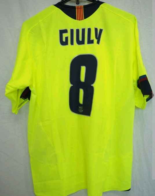 8 - FC Barcelona - Giuly (Nike)