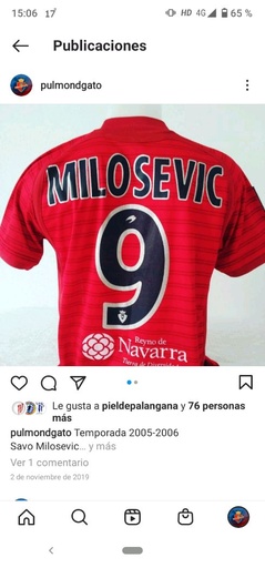 9 - Osasuna - Milosevic