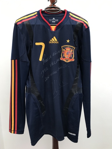7 - Selección Española de fútbol - David Villa (Adidas)