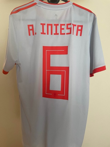 6 - Selección Española de Fútbol - A. INIESTA