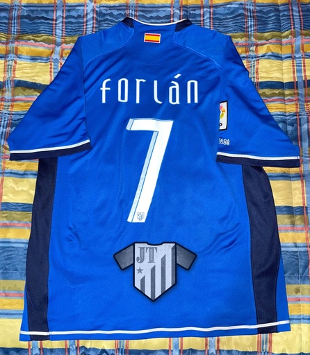 7 - Atlético de Madrid - Forlan