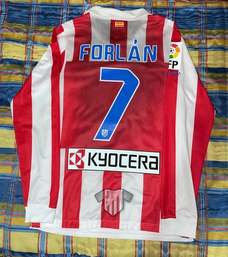 7 - Atlético de Madrid - Forlan