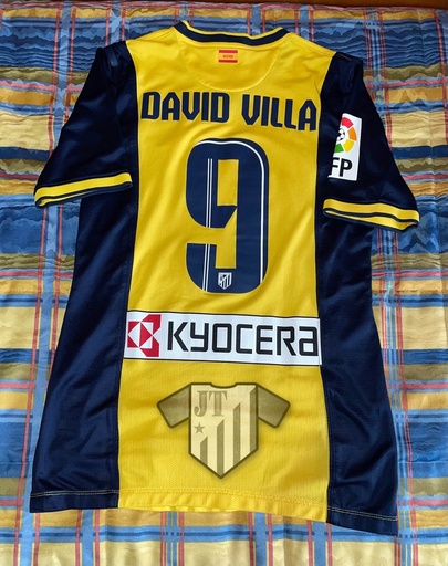 9 - Atlético de Madrid - David Villa