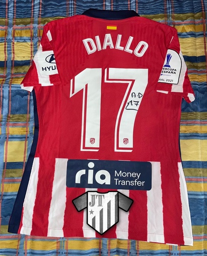 17 - Atlético de Madrid - Diallo